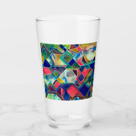 Bläck mönster glaskopp