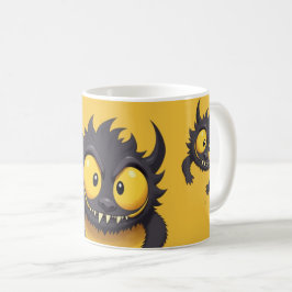 black monster  kaffemugg