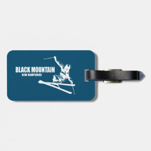 Black Mountain New Hampshire Skier Bagagebricka