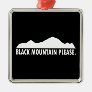 Black Mountain New Hampshire Snälla Julgransprydnad Metall