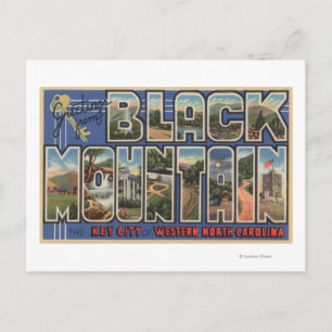 Black Mountain, North Carolina Vykort