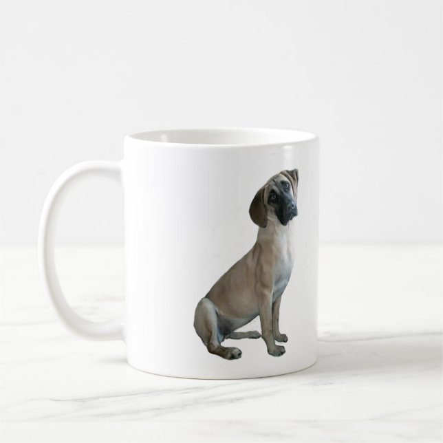 Black Mouth Cur #1 Kaffemugg (Vänster)