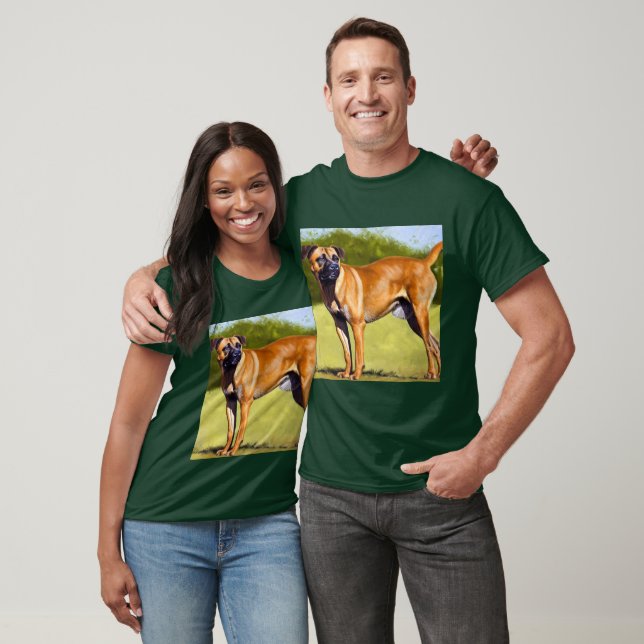 Black Mouth Cur Hund T Shirt (Unisex)