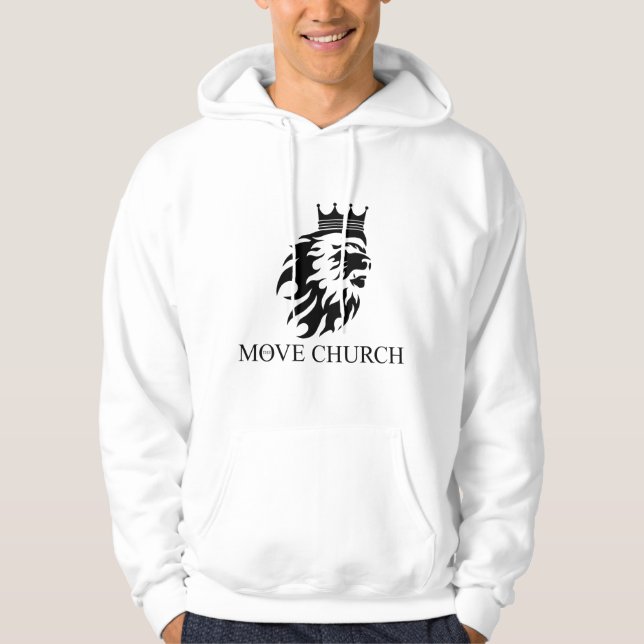 Black Move Church Logotyp SweatShirt (Framsida)
