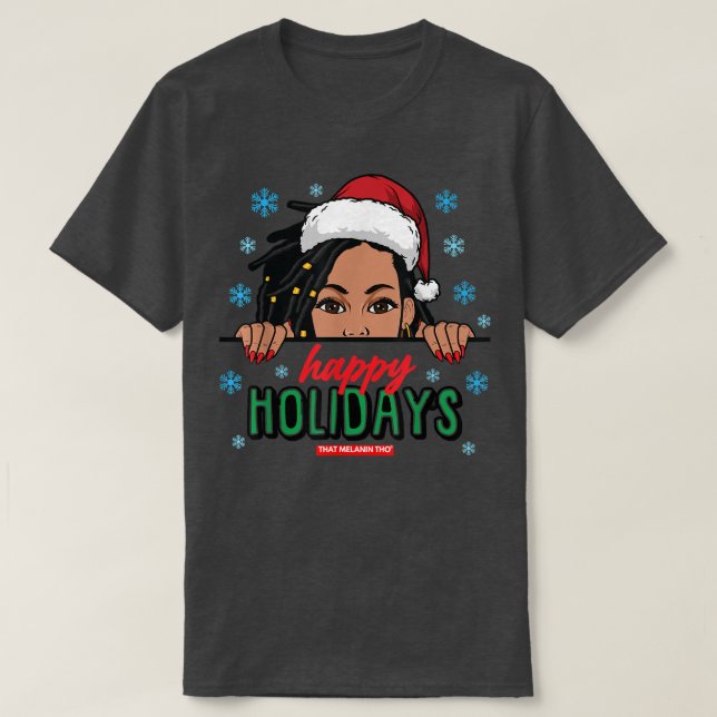 Black Mrs. T Shirt (Design framsida)