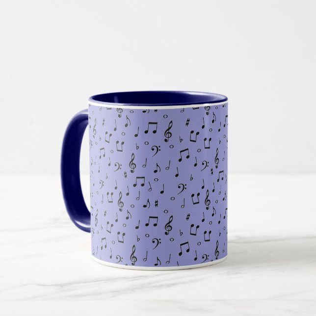 Black Musical Mugg (Framsida vänster)