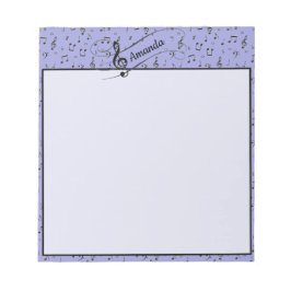 Black Musical personlig Anteckningsblock