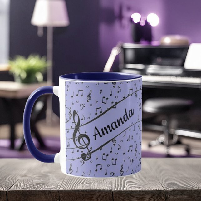 Black Musical personlig Coffee Mugg (Skapare uppladdad)