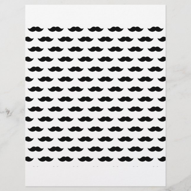 Black Mustache Background (Framsida)