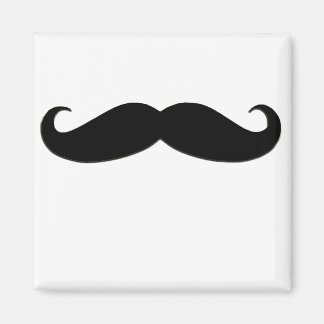 Black Mustache eller Black Mustache för Roligt Gif Magnet