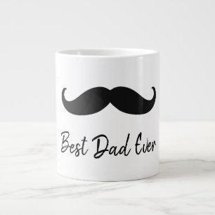 Black Mustache Jumbo Mugg