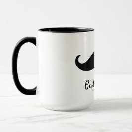 Black Mustache Mugg