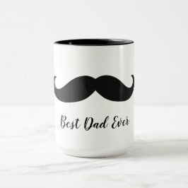 Black Mustache Mugg