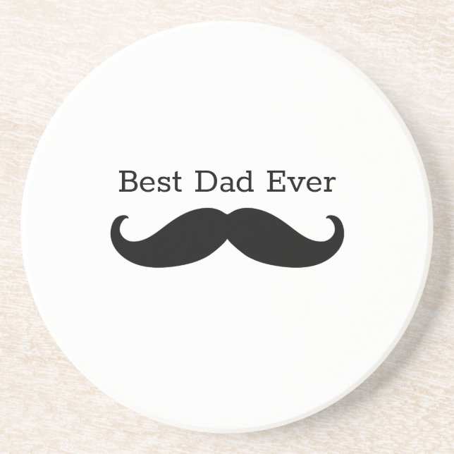 Black Mustache Underlägg (Framsidan)