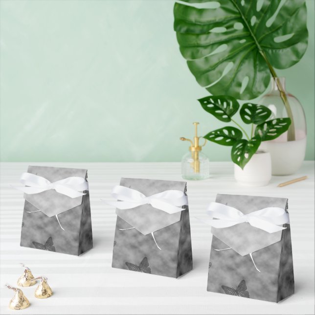 Black n White Butterflies Presentaskar (Multipel)