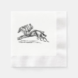 BLACK n WHITE PAPER NAPKIN Pappersservett