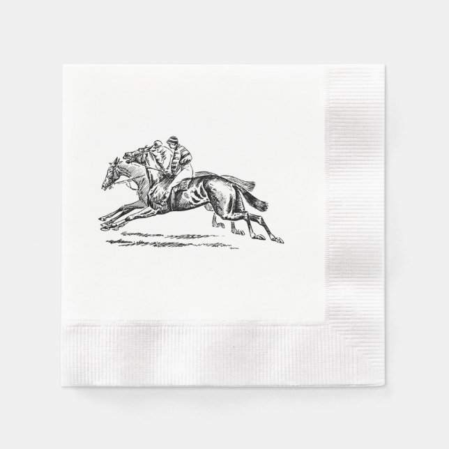 BLACK n WHITE PAPER NAPKIN Pappersservett (Framsidan)