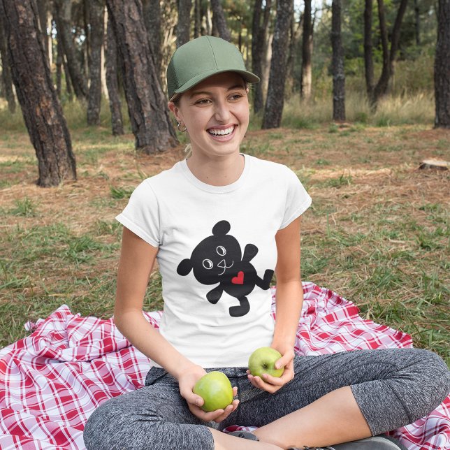 Black Nalle Kärlek T Shirt (Skapare uppladdad)