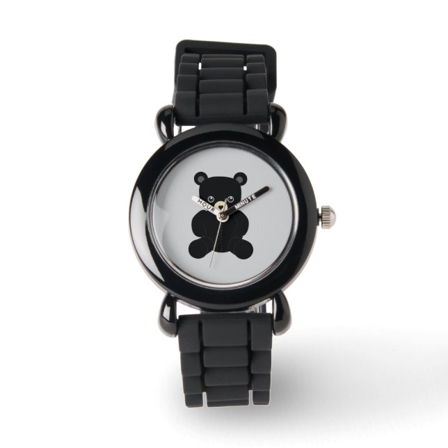 Black Nalle Watch Armbandsur (Framsida)