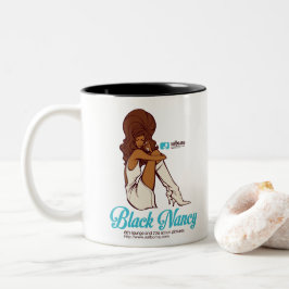 BLACK NANCY Två-Tonad MUGG