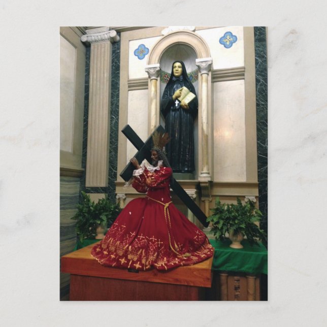 Black Nazarene, Greenwich Village Church, vykort (Framsida)