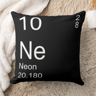Black Neon Dekorativ kudde