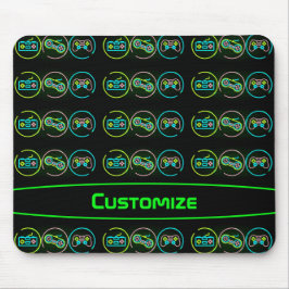 Black & Neon Gamer Musmatta