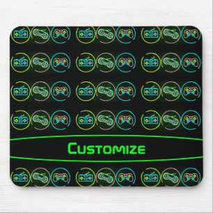 Black & Neon Gamer Musmatta