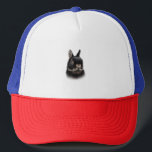 Black Netherlands Dwarf Rabbit Bust Women's Unisex Keps<br><div class="desc">Black Netherlands Dwarf Rabbit Bust Women's Unisex Vuxen Modern Animal Theme Cotton Polyester</div>