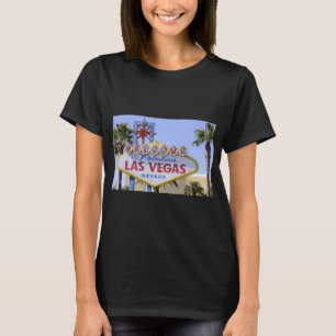 Black Nevada Las Vegas Välkommen T Shirt