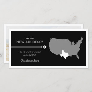 Black New State, Ny adress! Texas Flytta