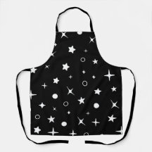 Black night himlar stjärnor