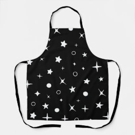 Black night himlar stjärnor