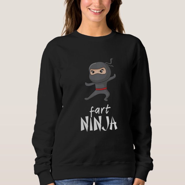 Black Ninja i en mask T Shirt (Framsida)