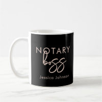 Black Notary Chef Add Namn Cute Notary Ceramic