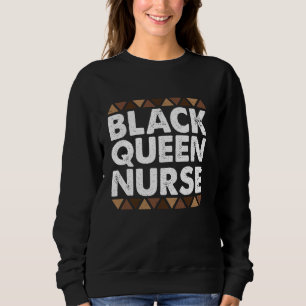 Black Nurse Afro Kärlek African Women Melanin Nurs T Shirt
