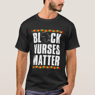 Black Nurse Worth Equality Gift for African Americ T Shirt