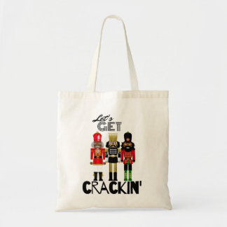 Black Nutcracker "Crackin" Tote Bag Tygkasse
