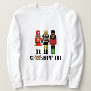 Black Nutcracker "Crushin' it"-gåva T Shirt