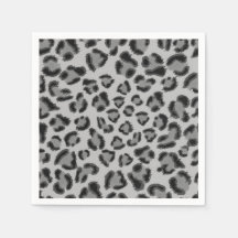 Black och grått Leopard mönster