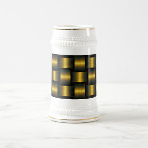 Black och Guld Beer Stein Sejdel