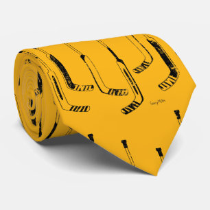 Black och Guld Goalie Sticks Hockey Slips