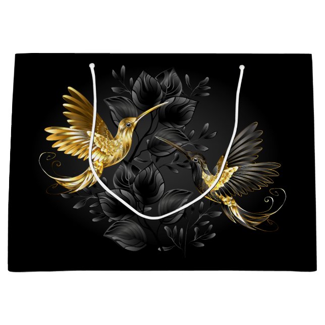 Black och Guld Hummingbird (Framsidan)