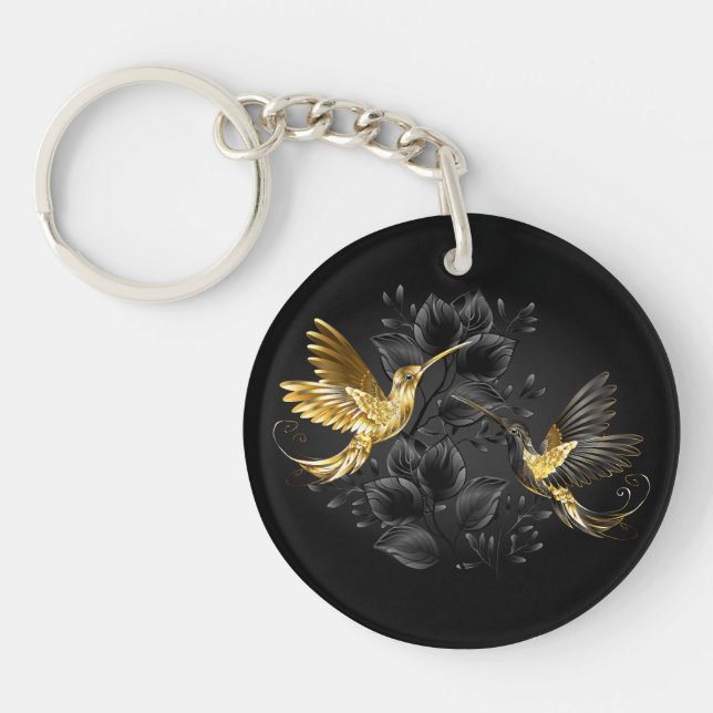 Black och Guld Hummingbird (Framsidan)