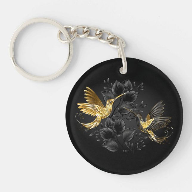 Black och Guld Hummingbird (Framsidan)