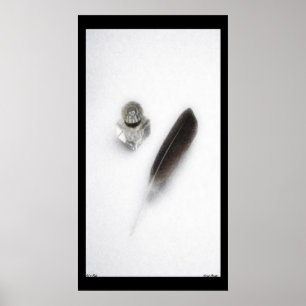 Bläck och ludd Poster