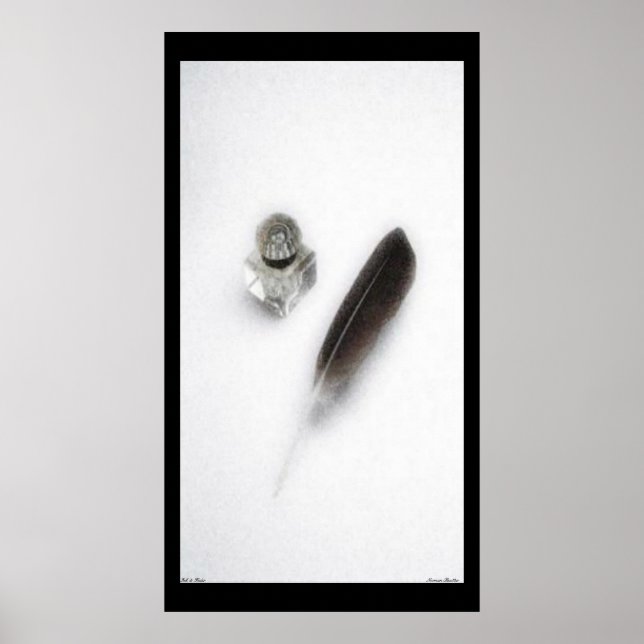 Bläck och ludd Poster (Framsidan)