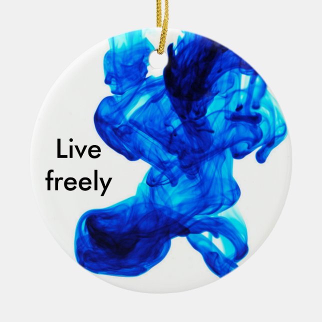 Bläck och Quill jul Ornament (Framsidan)