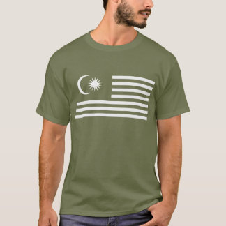BLACK- OCH VITFRIHETSPATRIOTKONSTRUKTION T SHIRT