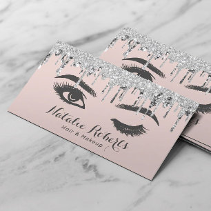 Bläck Öga-streck Makeup Artist Silver Drivrutine Visitkort